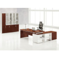 L-Shape MFC Office Desk with Side Cabinet (FOH-BM18-H)